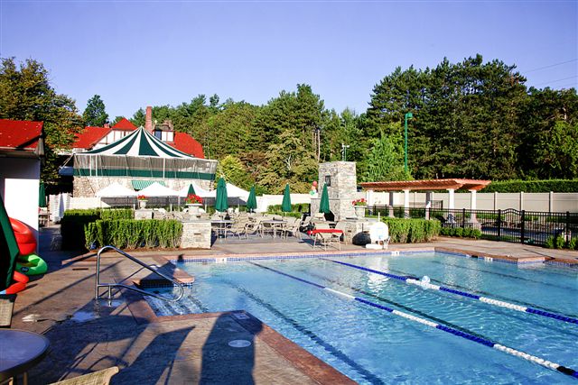 Pool & Recreation Area - Worcester Country Club, MA